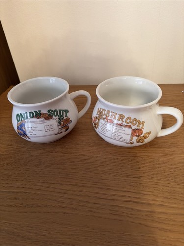 Retro vintage ceramics soup - vintage,