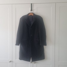 M&S Mens Navy Wool Italian