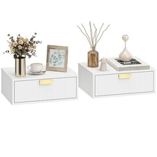 HOMCOM Floating Nightstands