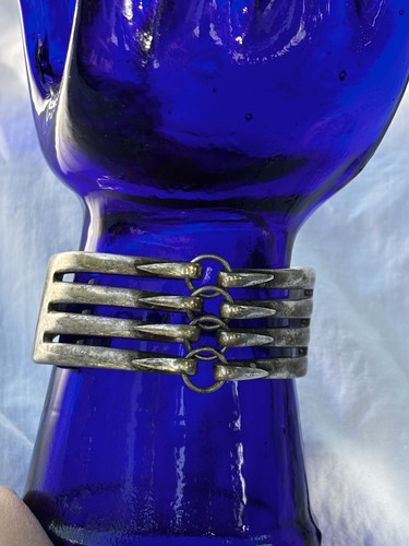 Vintage silver fork bracelet - vintage,