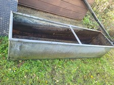 WATER TROUGH 5ft  18" by 16" Planter Galvanised Metal Livestock Horses
