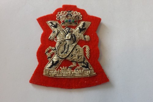 Military cloth bullion badge - military, cloth/bullion
