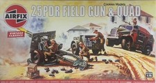 Airfix 25PDR Field Gun And