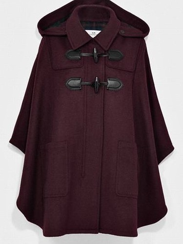Coach duffle cape - duffle, blend