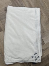 M&S Born In 2024 White Blanket