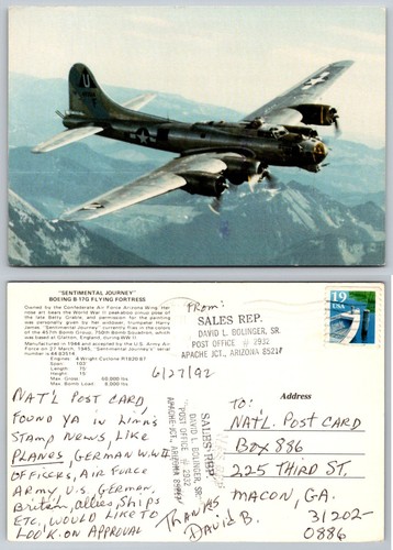 Wwii 17g flying - b-17g, fortress