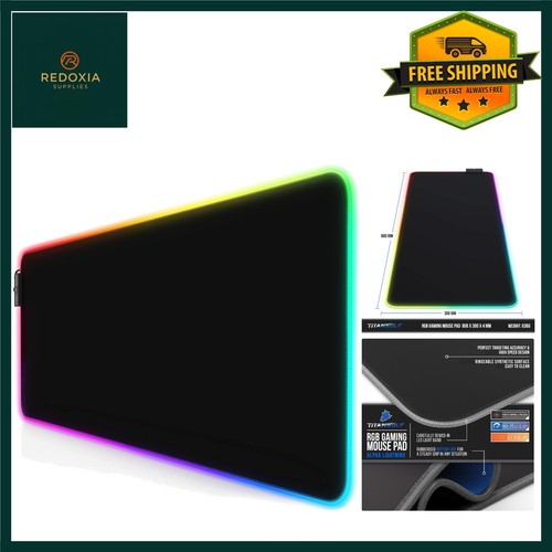 Xxl rgb gaming mouse - rgb, pad