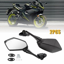 Mirror Pair Left & Right Fit  Lexmoto LXR LXS 125 380 Carbon Look With Fittings