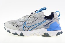 Nike React Vision GS Grey/Blue CD6888-011 Unisex Junior Trainers Size UK 4.5
