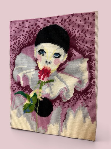 Vtg 70s 80s pierrot sad - ,