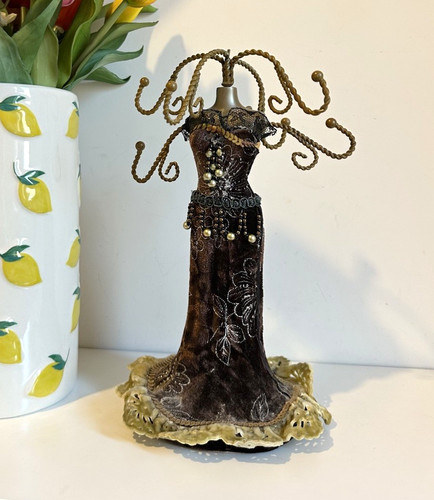 Vintage ornate dress mannequin - vintage,
