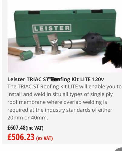 Leister triac used with - leister,