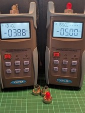 Light Source and Power meter for Single mode optical Fiber Testing