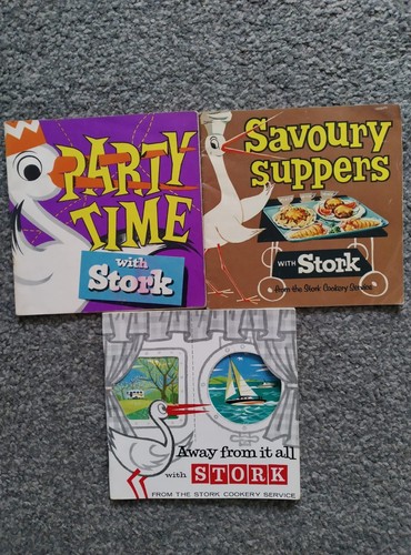 Vintage stork cookery - x,