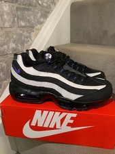 Mens UK10 Nike Air Max 95 Black Purple Grey UK 10