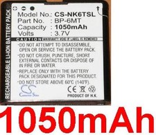 Battery 1050mAh type BL-6MT