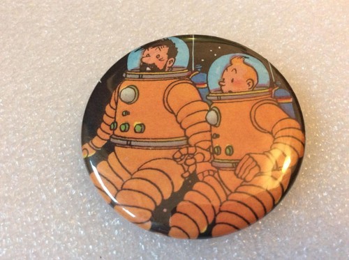 Warning badge tintin - pins),