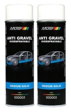 2x WHITE Anti Gravel Truck Bed