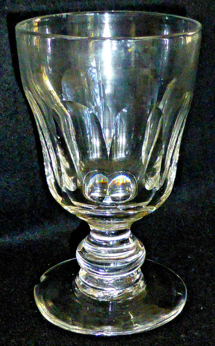 Antique georgian glass rummer - georgian,