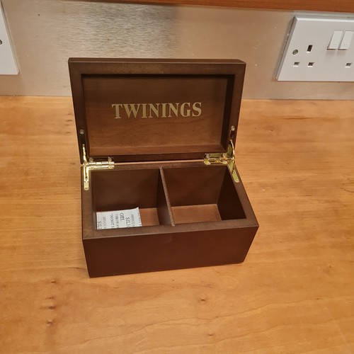 Vintage twinings wooden - vintage, tea