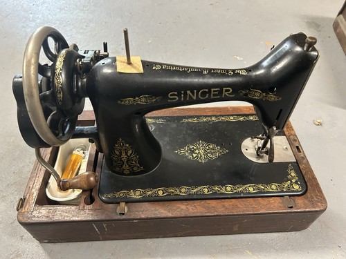 Antique singer sewing - antique, machine