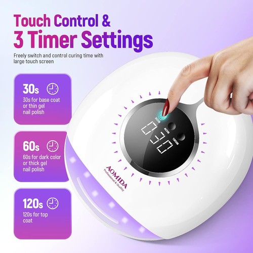 Aomida 82w nail lamp - nail, fast