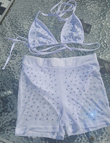 Dressmezee white bikini