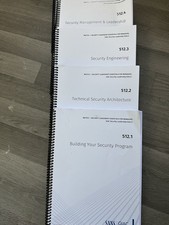 SANS LDR 512: GIAC GLSC Security Leadership Essentials for Managers - Book