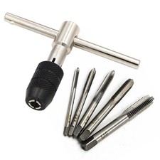 6pc TAP WRENCH & CHUCK SET