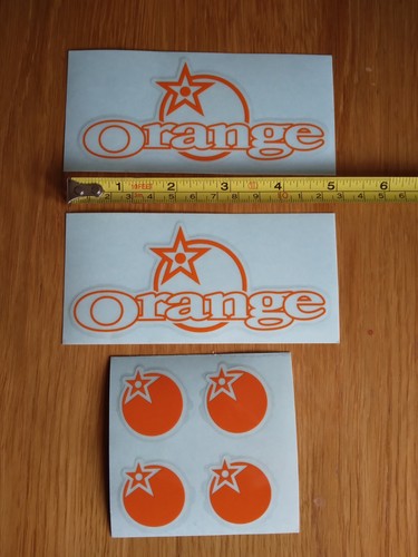 Genuine orange mountain - mountain, bike