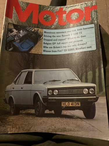Fiat 131 1600s mirafiori motor - fiat,