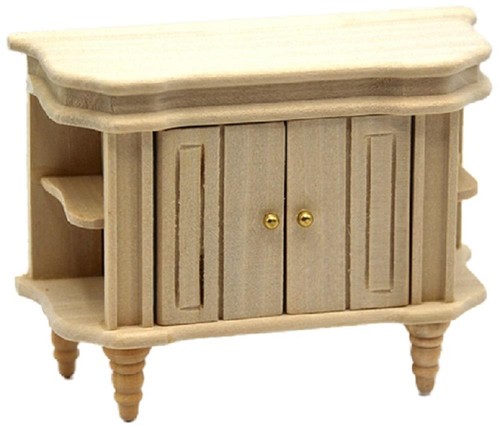 Dolls house bare wood - house,