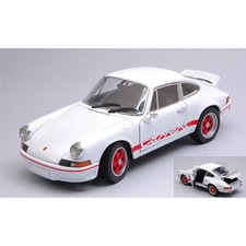 1973 Porsche 911 Corsa RS 2.7 WHITE/RED 1:24 Welly Road Cars Action Figure New