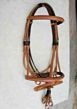 Leather English Snaffle Bridle
