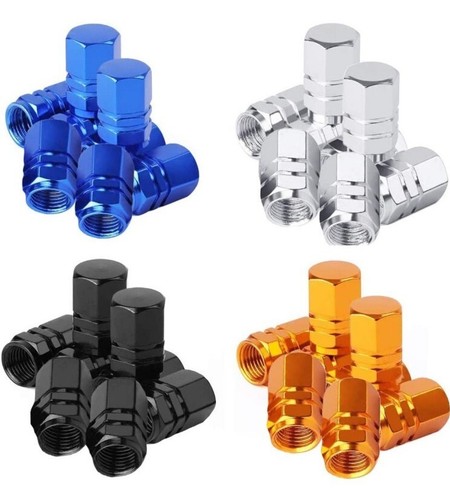 Valve dust caps aluminium car - dust,