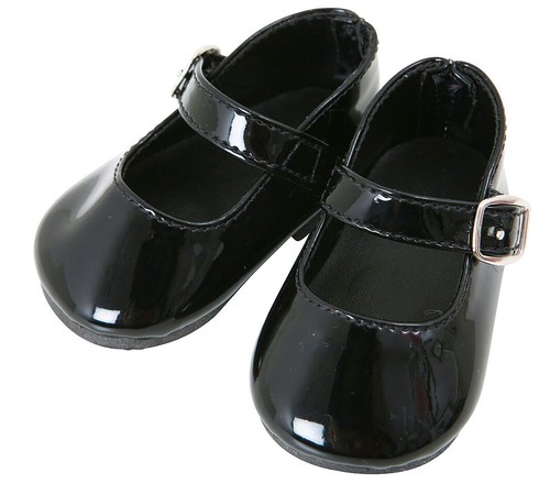 Patent black school - black, fit