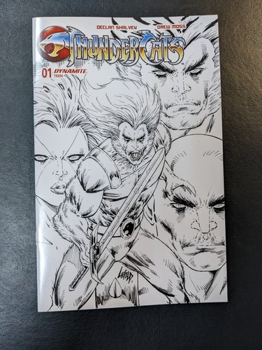 Thundercats liefeld b w - liefeld, b&w