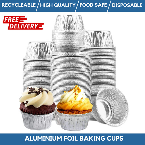 Aluminium foil muffin - aluminium,