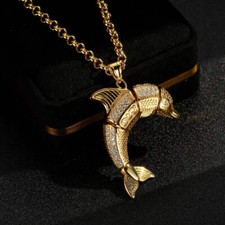 Women 9ct gold dolphin - women,