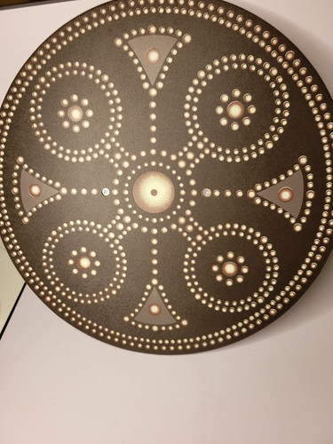 Wooden decorative shield - decorative,