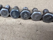 Original Ford GPW F Marked Pointed X 12bolts. 5/16 24 Thread NF 3/4” Willys Jeep