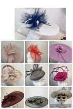 Joblot 50  Fascinators, Hatinators, Headwear Worth  Rrp £4500 Races Weddings