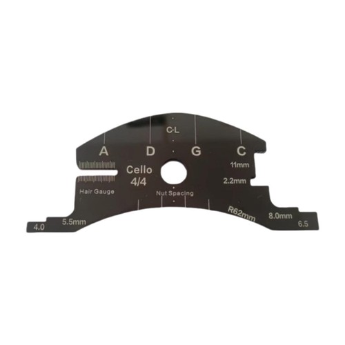 Cello bridge template - bridge,