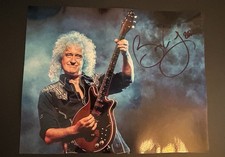 Brian May, Queen, Signed Photograph, COA,