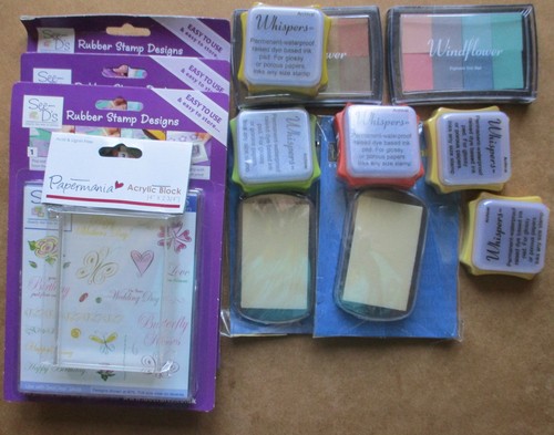 Job lot rubber - job, stamps,