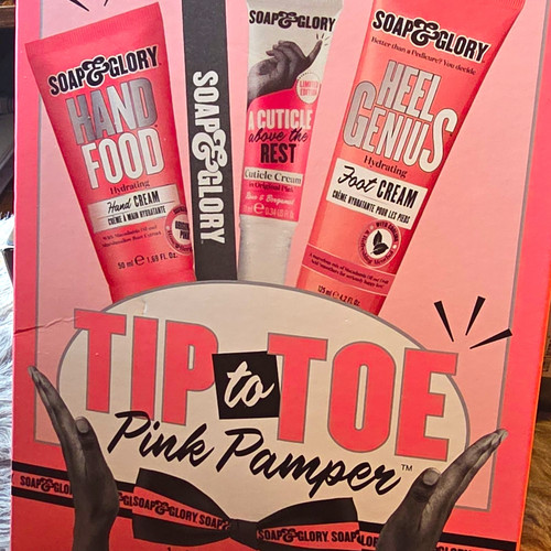 Soap glory tip - glory, pink