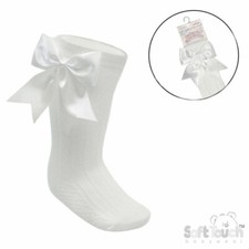 Baby Girl Satin Ribbon Bow