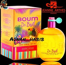 JEANNE ARTHES BOUM DO BRASIL 100ML EDP SPRAY NEW & SEALED (Women)