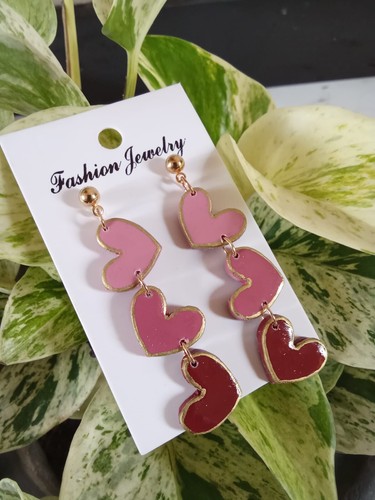 Polymer clay heart - clay,