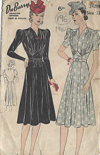 1940s Vintage Sewing Pattern
